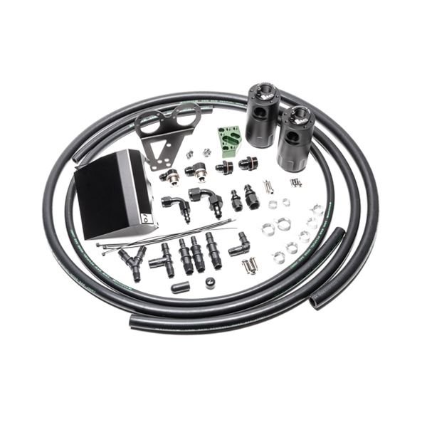Radium Engineering Dual Catch Can Kit 2002-2014 WRX / 2004-21 STI / 2004-2013 Forester XT