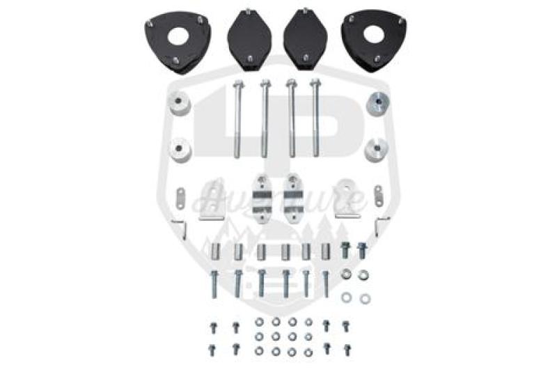 LP Aventure 17-22 Impreza 1.5in Lift Kit Black | FLP-LIFT-IMP-17-B+OPC