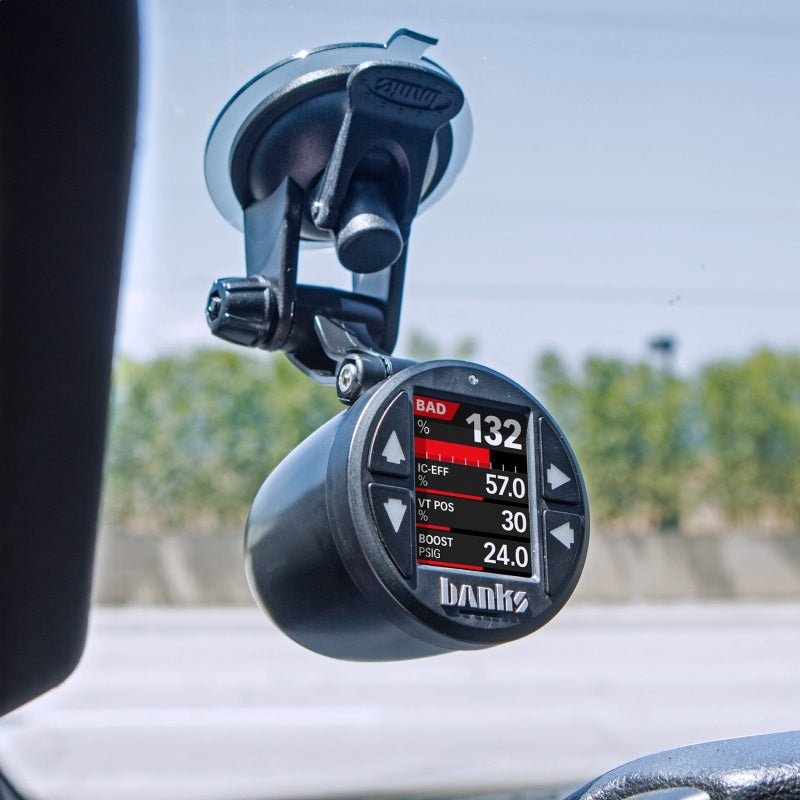 Banks Power 52mm Single Gauge Pod Kit w/ Sticky Base Universal | 63341