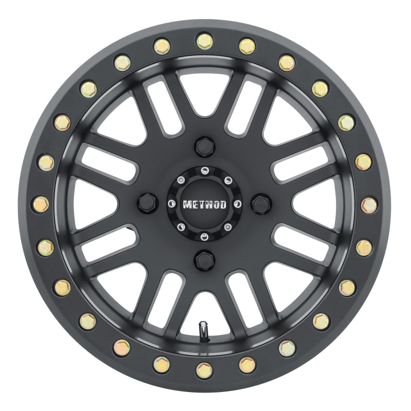 Method MR406 UTV Beadlock 14x8 4+4/-2mm Offset 4x156 132mm CB Matte Black w/BH-H20875 Wheel