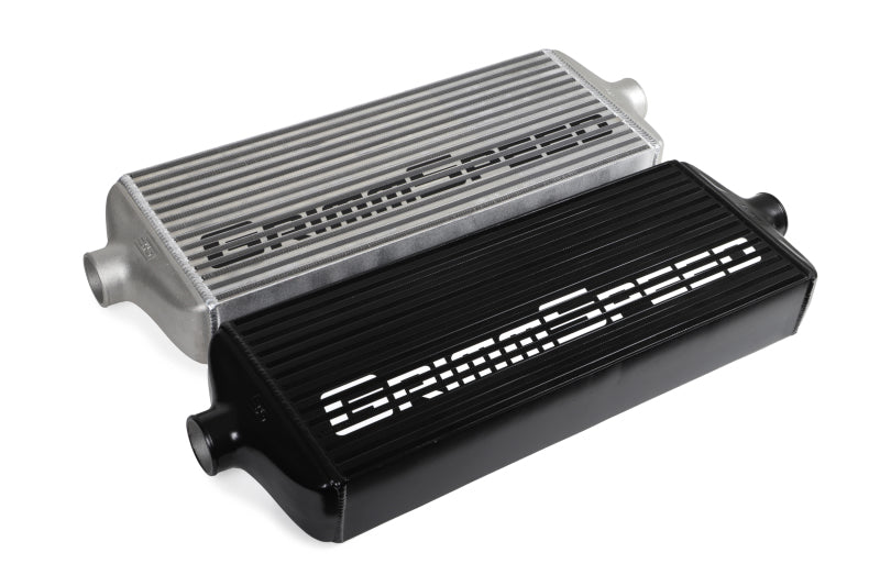 GrimmSpeed Front Mount Intercooler Kit - Black Core Red Pipe WRX 2008-2014 | 090251