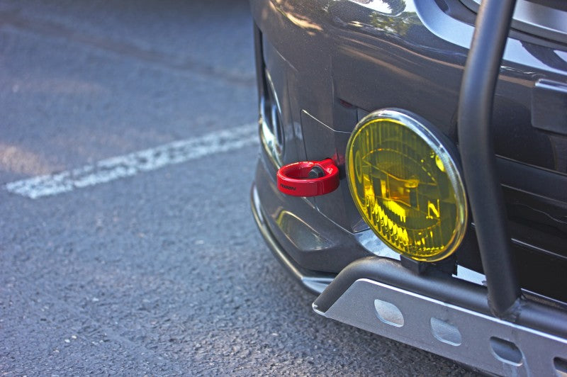 PERRIN Tow Hook Kit Front Red WRX 2008-2014 / STI 2008-2014 | PSP-BDY-231RD