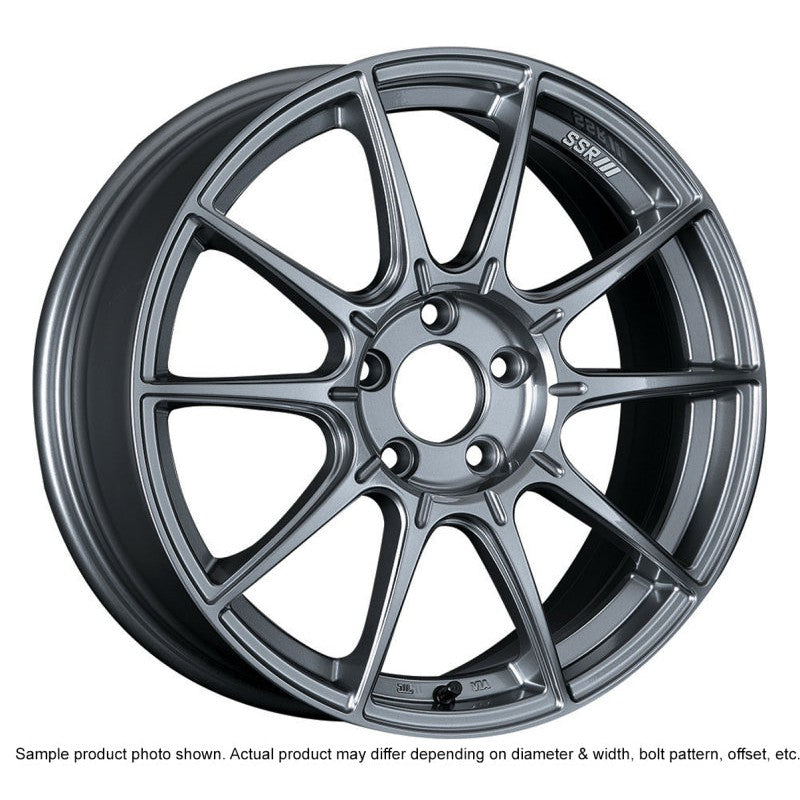 SSR GTX01 19x8.5 5x112 45mm Offset Dark Silver Wheel | S/O, No Cancellations