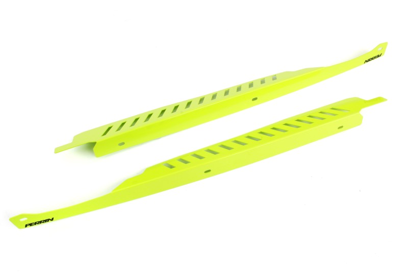 PERRIN Performance Fender Shrouds - Neon Yellow WRX 2011-2014 / STI 2008-2014 | PSP-ENG-549NY
