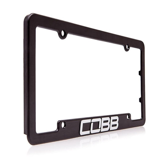 Cobb Black License Plate Frame Universal | CO-PFRAME-NEW