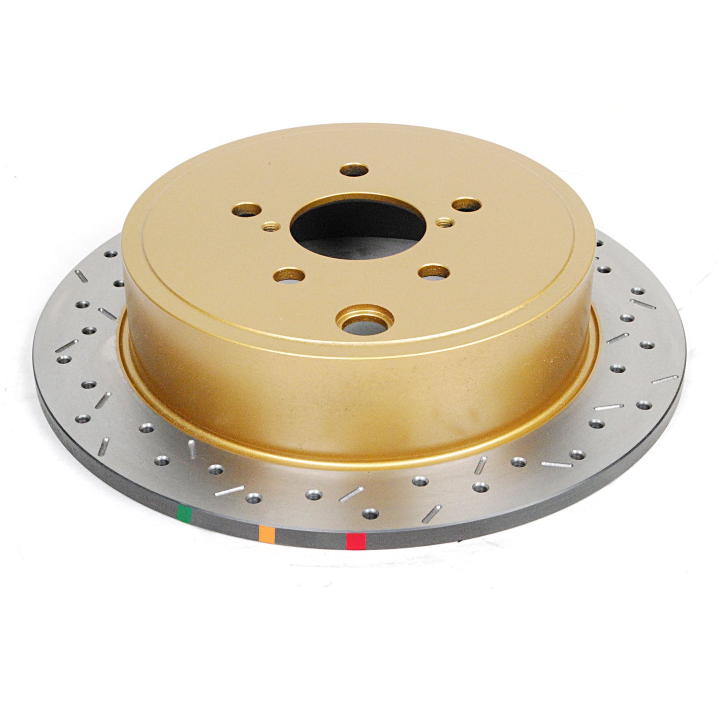 DBA XS 4000 Series Rear Rotor - Cross Drilled/Slotted Uni-Directional - WRX 08-21 / Forester 09-13 / BRZ 13-15 | 42659XS-10