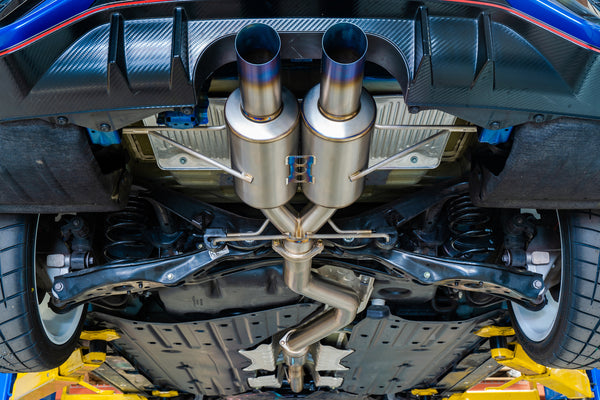 Remark Full Titanium Resonated Catback Exhaust Honda Civic Type R FK8 2017+ | RK-C2076H-01TC