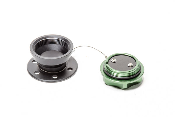 Radium Engineering Universal Direct Mount Fill Neck & Cap Vented | 20-0197-V