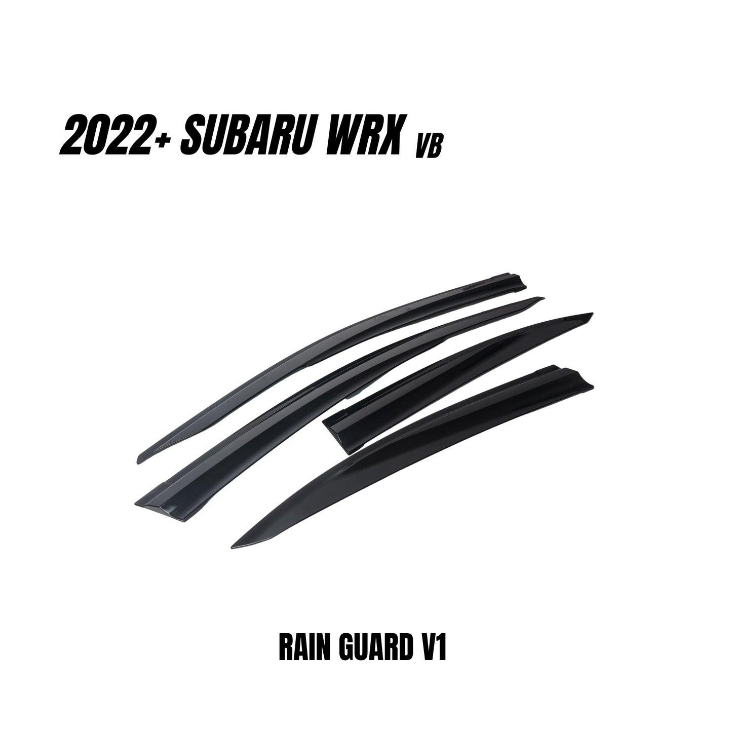 JDMuscle 22-24 WRX Rain Guard/ Window Visor V1
