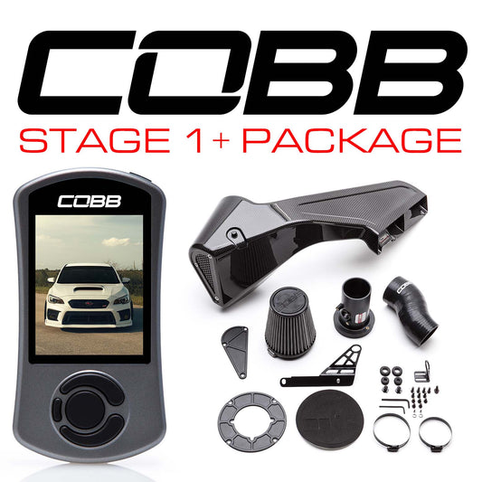 Cobb 15-21 Subaru STI (Type RA 2018) Stage 1 + Redline Carbon Fiber Power Package | SUB0040S1P-RED