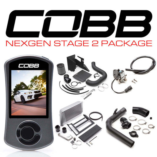 Cobb 15-21 Subaru WRX NexGen Stage 2 Power Package - Silver | SUB004NG2W-SL