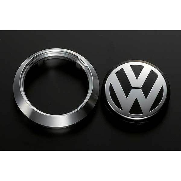 Advan 63mm VW Centercap Adapter Ring - White/Silver Alumite - Universal | Z9165