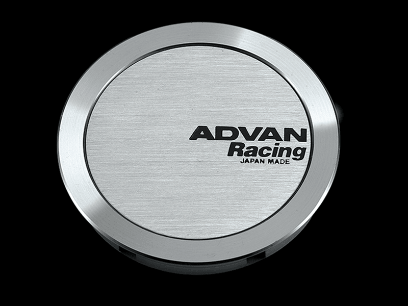 Advan 73mm Full Flat Center Cap - Silver Alumite - JDMuscleNon - CategorizedavnYV0328