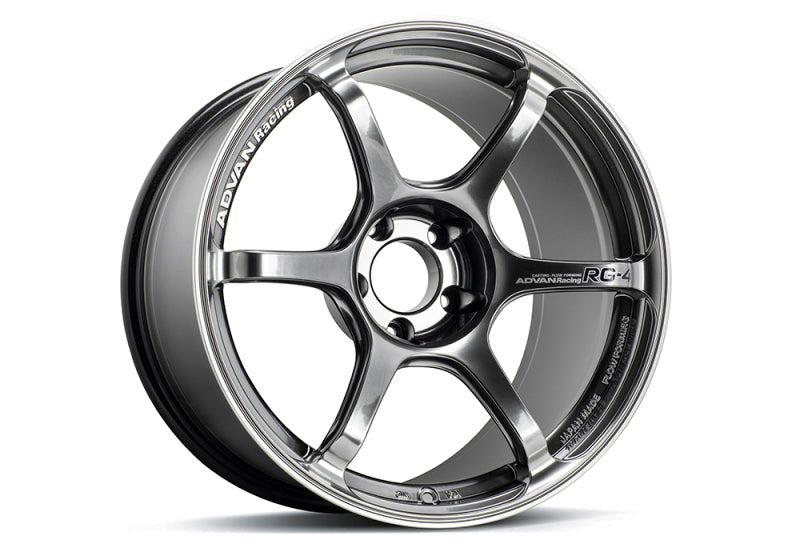 Advan RG - 4 18x8.5 +44 5 - 100 Racing Hyper Black & Ring Wheel - JDMuscleNon - CategorizedavnYA48H44DHBR