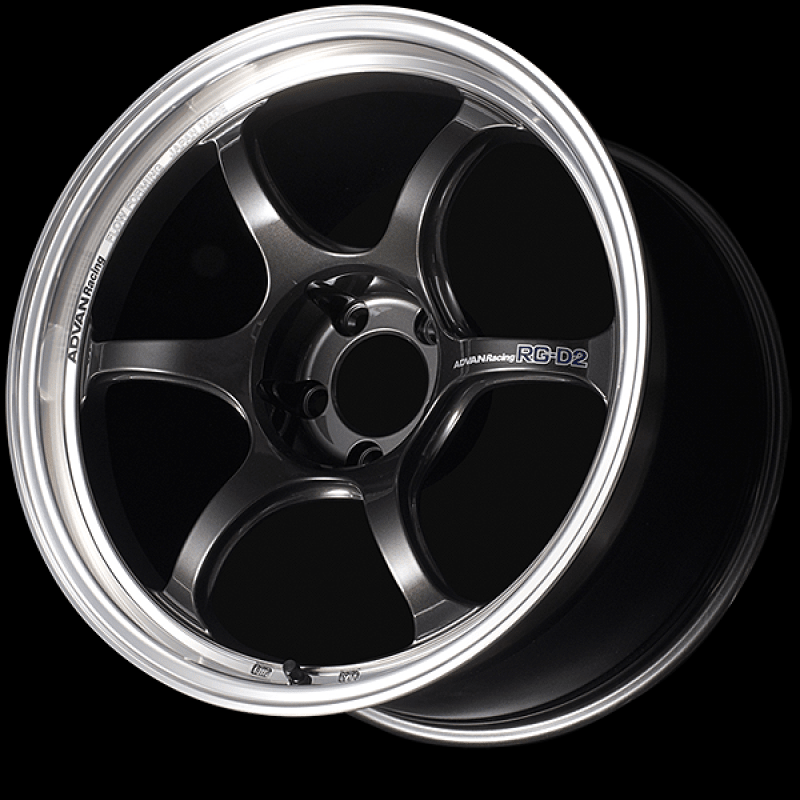 Advan RG - D2 18x9.5 +40mm 5 - 100 Machining & Black Gun Metallic Wheel - JDMuscleNon - CategorizedavnYAT8J40DMBG