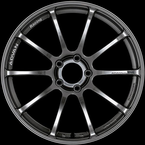 Advan RGIII 18x10.5 +25 5x114.3 Racing Hyper Black Wheel