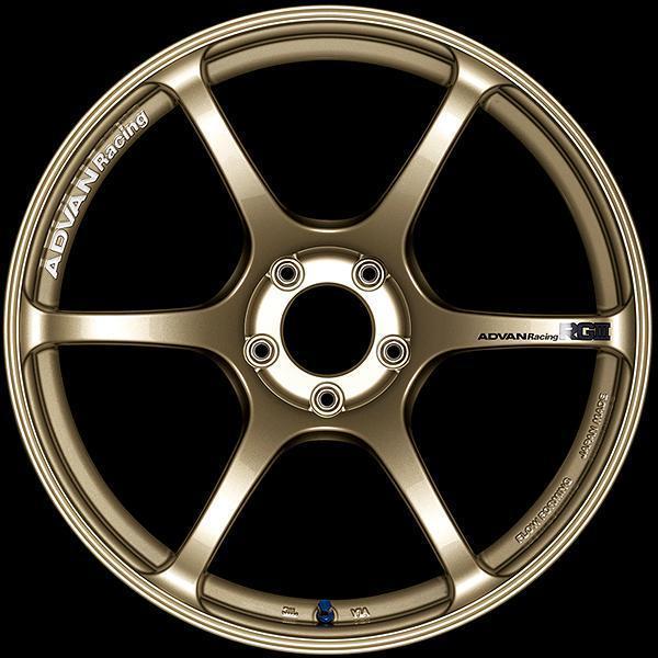 Advan RGIII 18x9 +25 5x114.3 Racing Gold Metallic Wheel - Universal | YAR8I25EZ