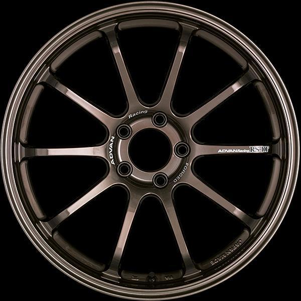 Advan RS-DF 19x8.5 +47 5x114.3 Racing Hyper Bronze Wheel - Universal  (YAS9H47EA)