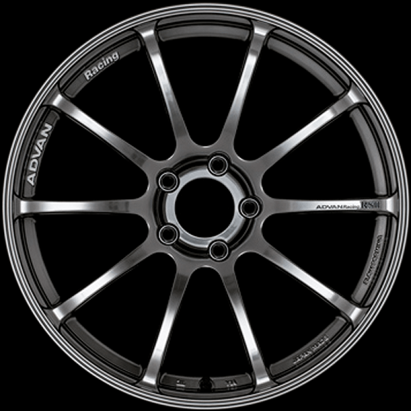 Advan RSII 18x8.0 +45 5 - 114.3 Racing Hyper Black Wheel - JDMuscleNon - CategorizedavnYAP8G45EHB