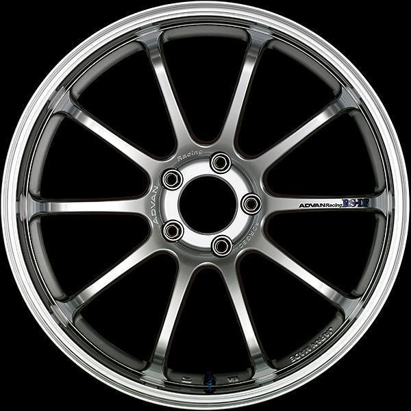 Advan RZ-DF 18x8.5 +52 5x130 Machining & Racing Hyper Silver Wheel - Universal | YAM8H52PHS