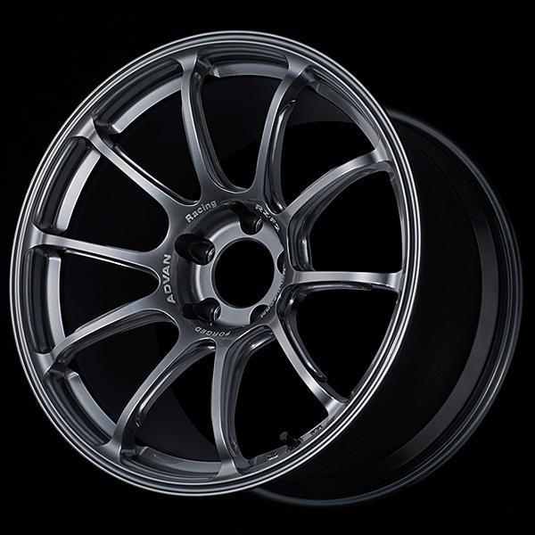 Advan RZ-F2 18x9.5 +12 5x114.3 Racing Hyper Black Wheel - Universal | YA28J12EHB