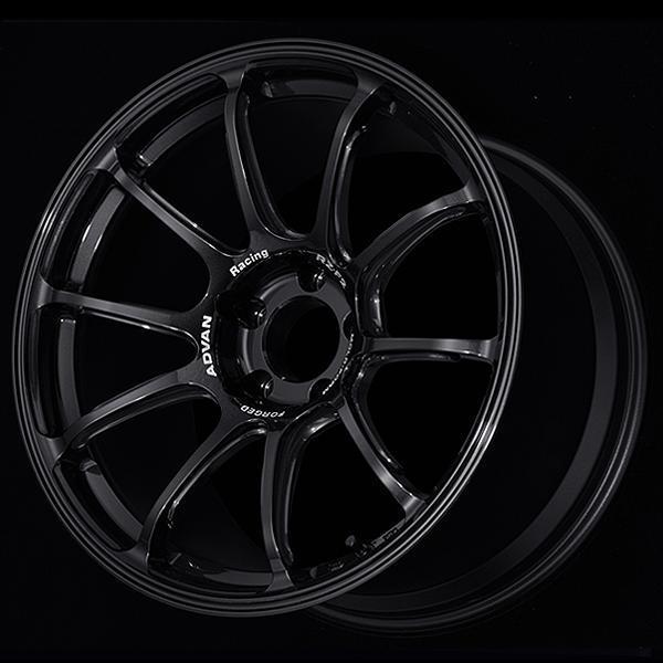 Advan RZ-F2 18x9.5 +12 5x114.3 Racing Titanium Black Wheel - Universal | YA28J12ETB