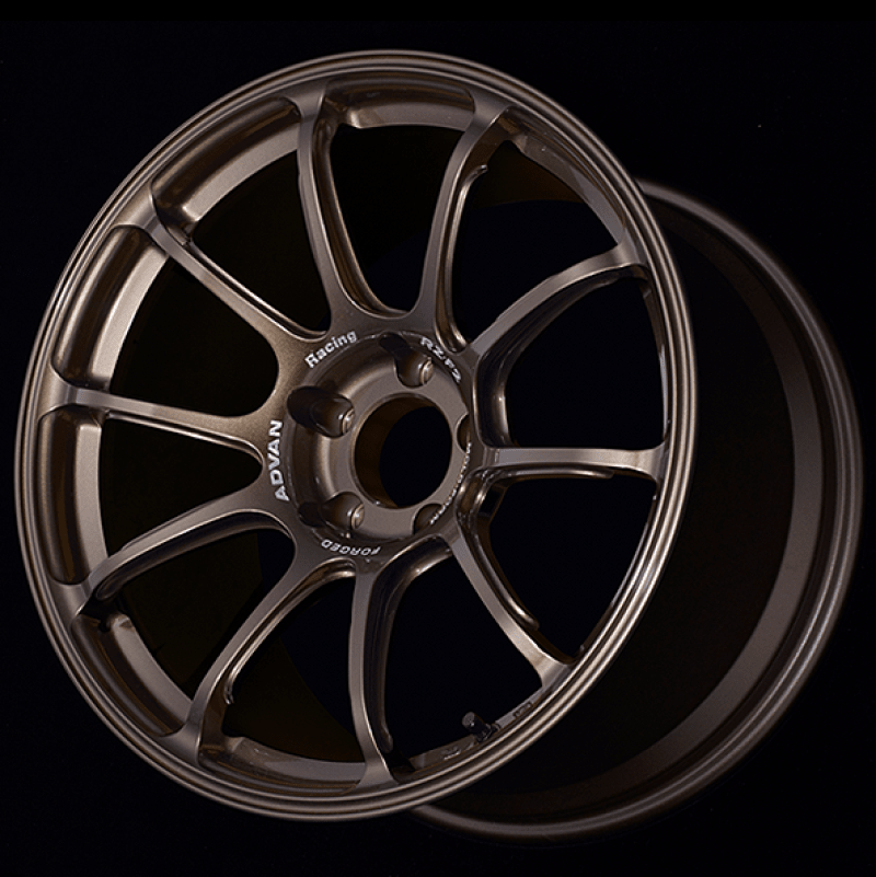Advan RZ - F2 18x9.5 +44 5 - 100 Racing Umber Bronze Wheel - JDMuscleNon - CategorizedavnYA28J44DUA