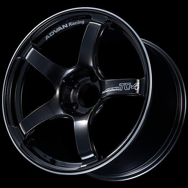 Advan TC4 18x9.5 +45 5x100 Black Gun Metallic - Universal | YAD8J45DBGR