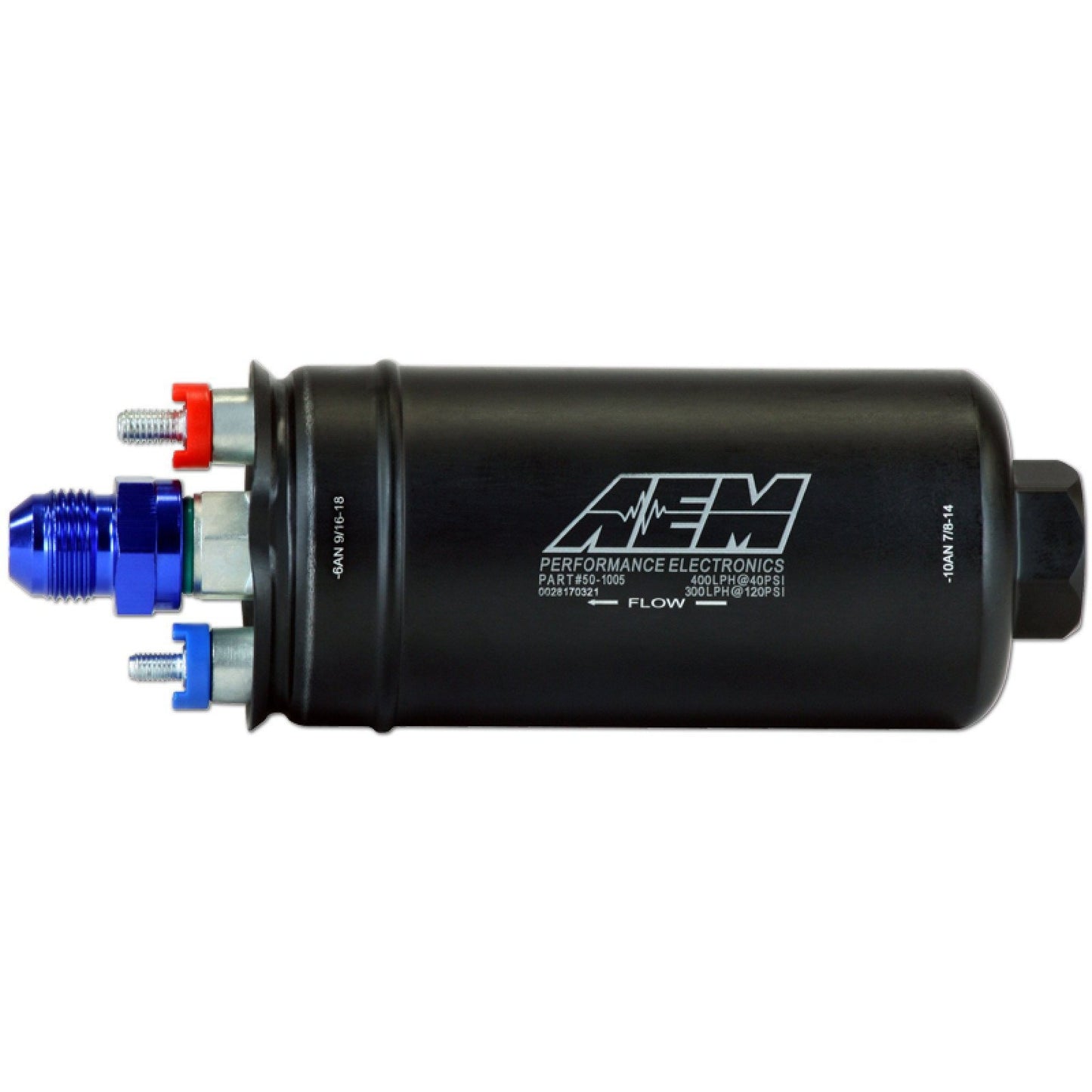 AEM 400LPH Inline High Flow Fuel Pump | 50-1005