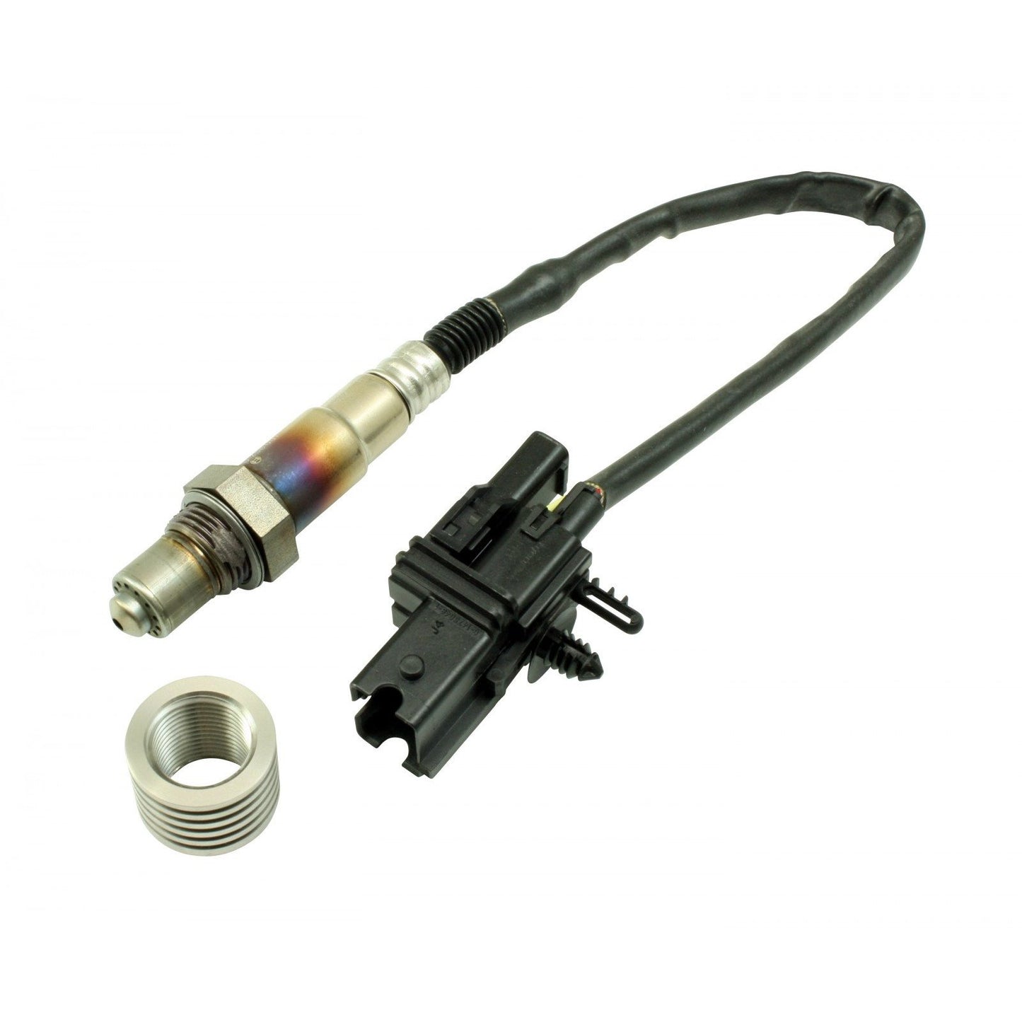 AEM Bosch LSU 4.2 O2 Sensor with Stainless Tall Manifold Bung - 4 Channel Wideband | 30-2063