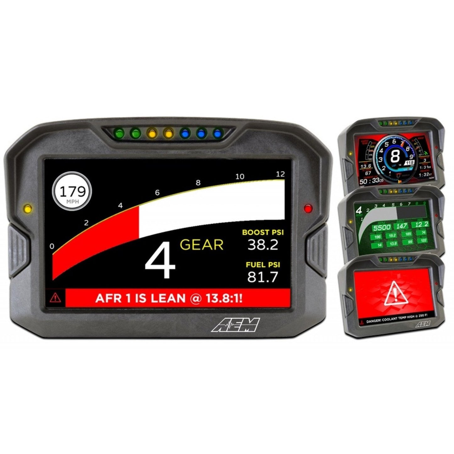 AEM CD-7 Carbon Digital Racing and Logging Dash Display - Non-Logging / GPS Enabled | 30-5702