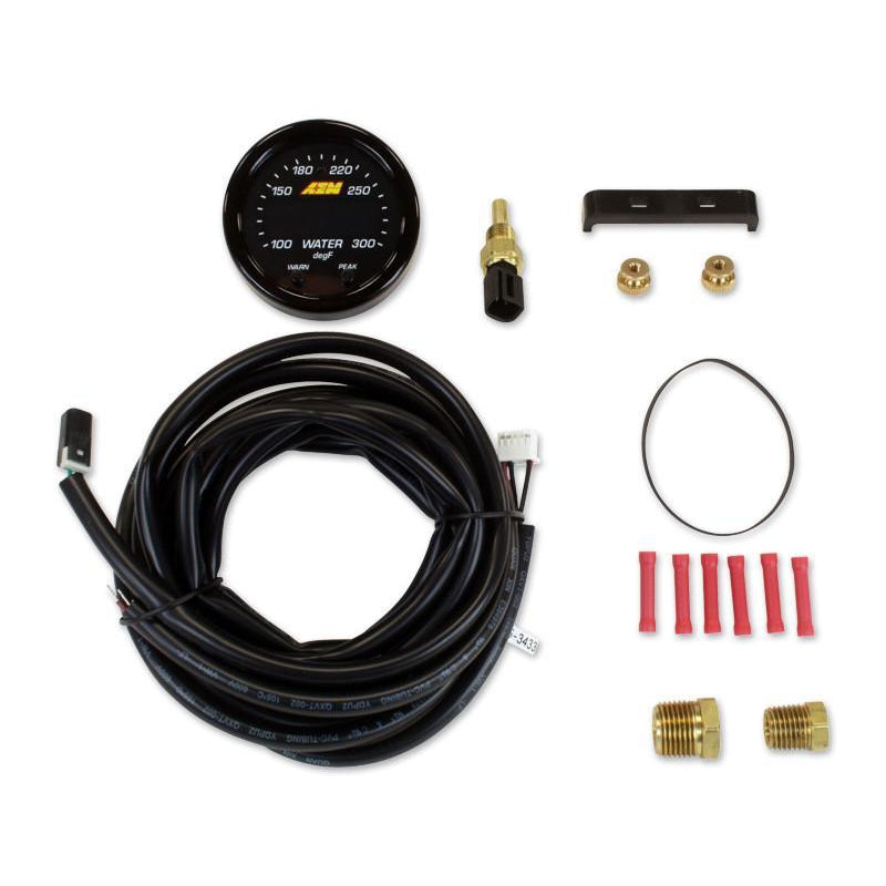 AEM X-Series Temperature 100-300F Gauge Kit - Universal | 30-0302