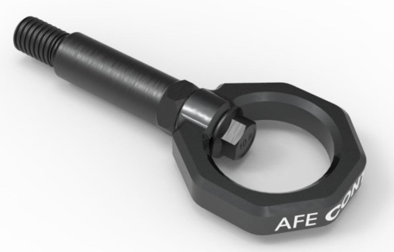 aFe Control Front Tow Hook Gray Toyota GR Supra A90 2020-21 | 450-721001-G - JDMuscleTow Hooksafe450-721001-G