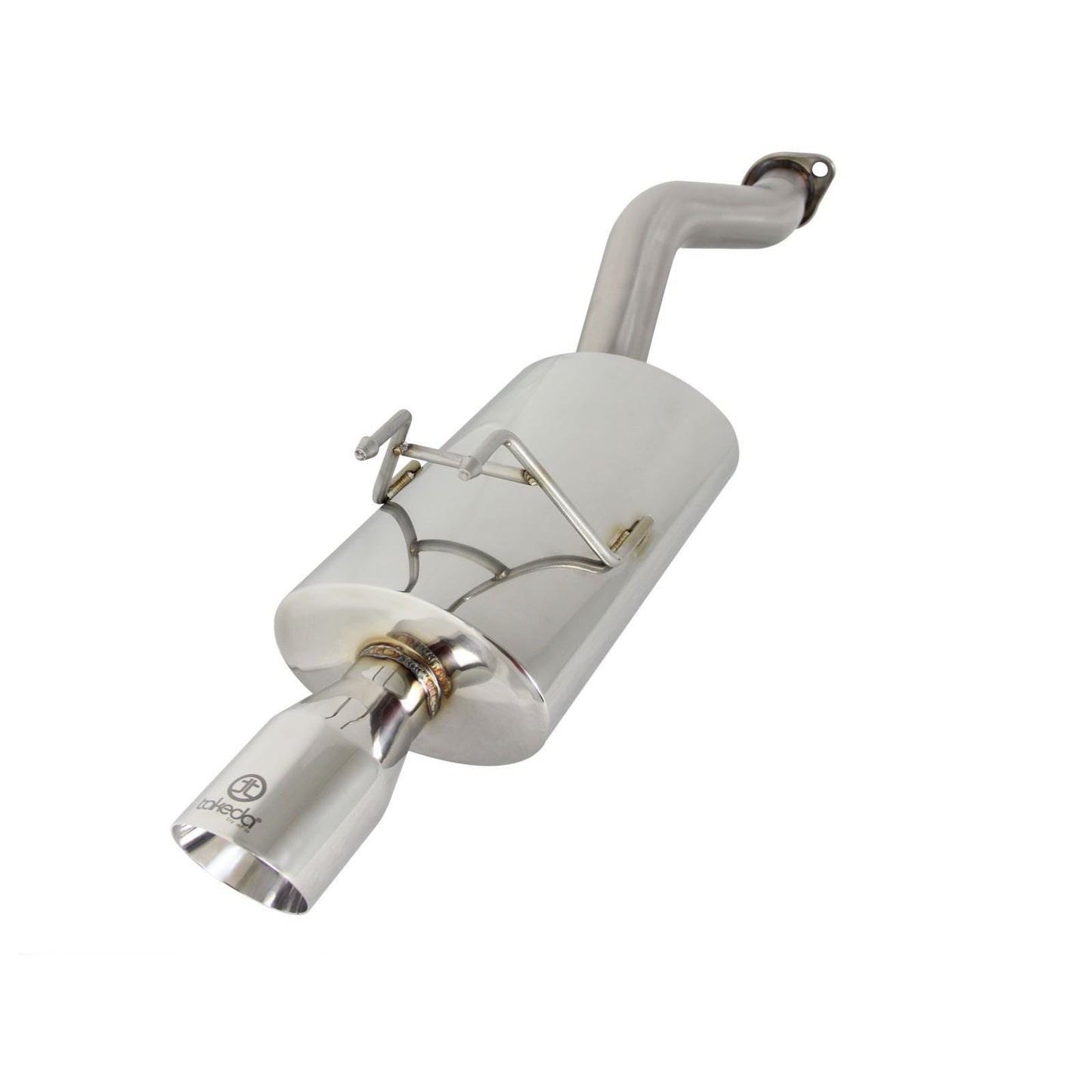 aFe Takeda Axle Back Exhaust w/ Polished Tip Honda Civic L4 1.8L 2012-2013 | 49-36603