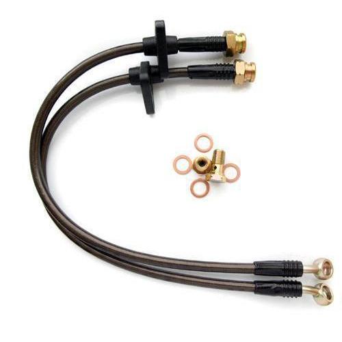 Agency Power Front Steel Braided Brake Line Honda S2000 2000-2009 | AP-AP1-405