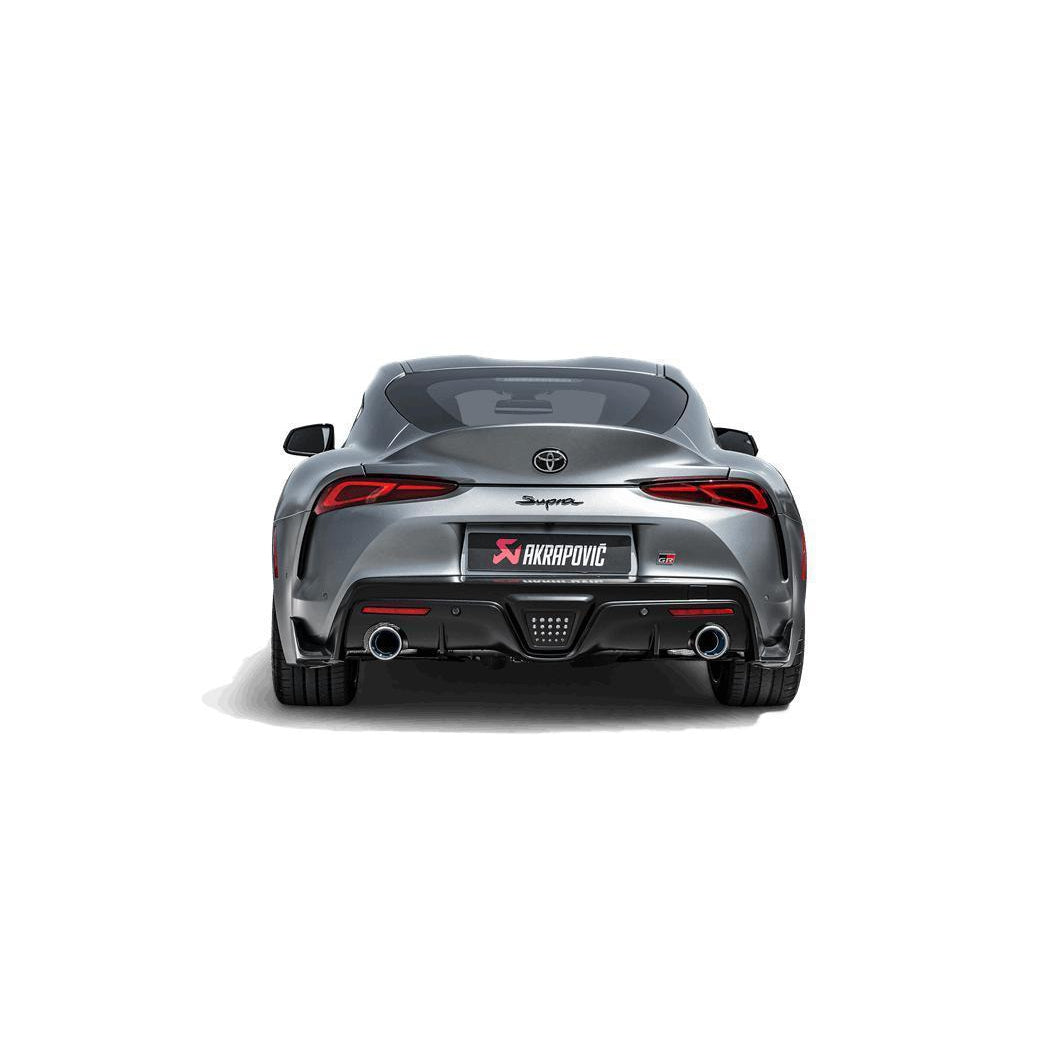 Akrapovic Slip-On Line Titanium Axle Back Exhaust Toyota Supra | A90 2020+ | S-TY/T/1H