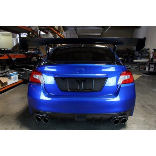 APR 15-21 WRX/STI Carbon Fiber License Plate Backing | CBX-WRXLIC15