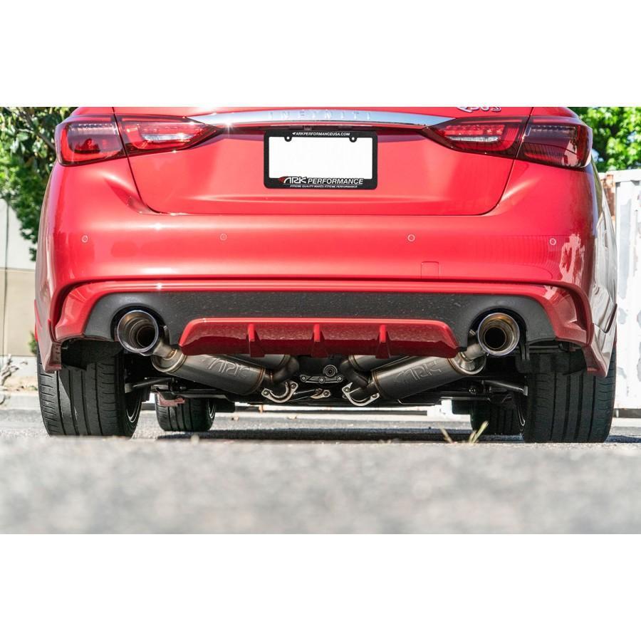 ARK GRiP Exhaust System | 2016-2020 Infiniti Q50 3.0T / Red Sport 400