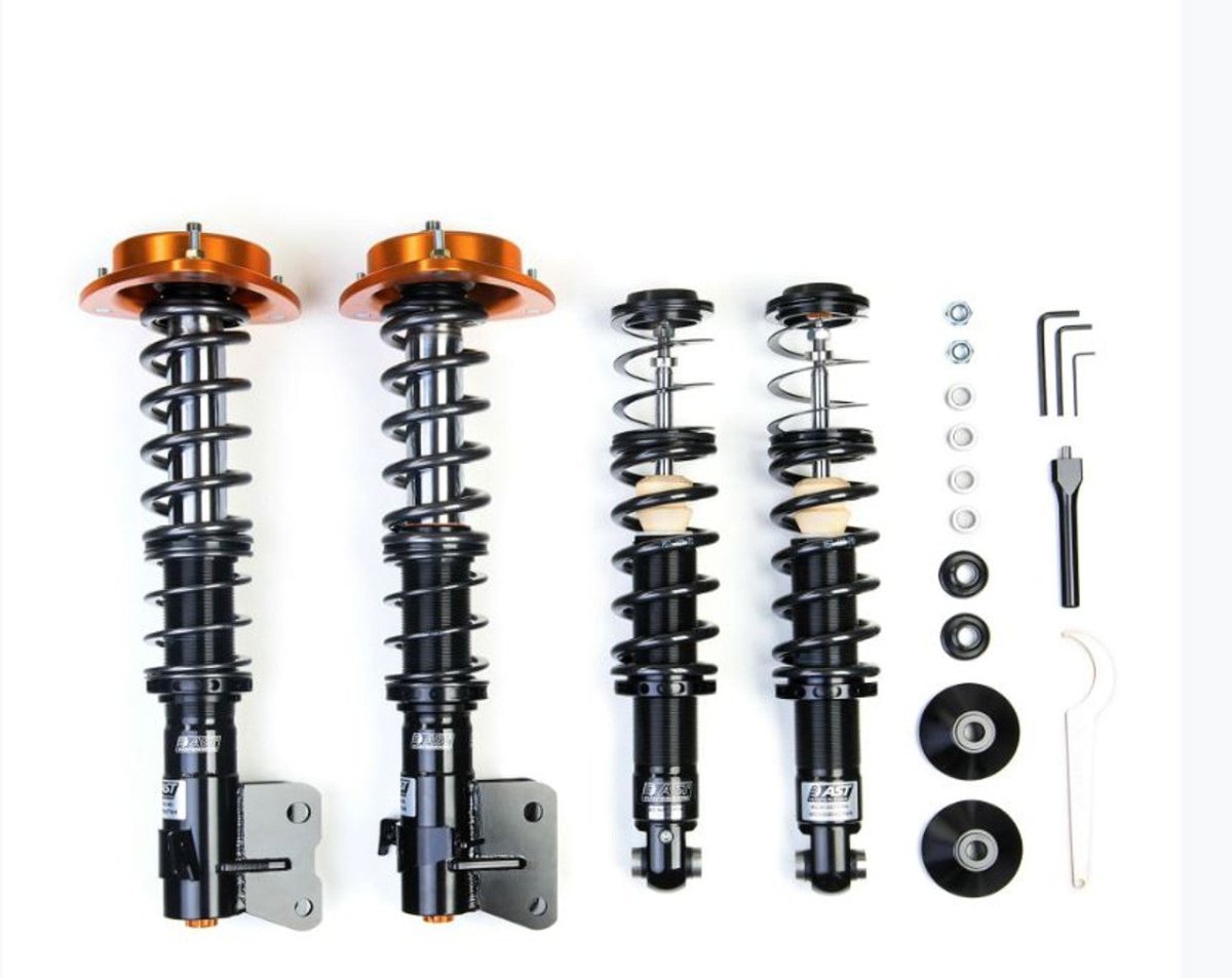 AST 2022 BRZ/GR 86 5100 Series Shock Absorbers Coil Over | Incl. Front Top Mounts - JDMuscleCoiloversastACT-S6401S