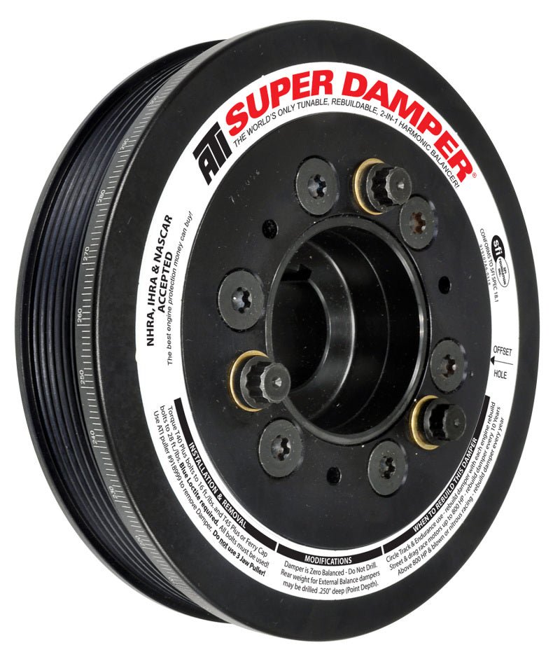 ATI Damper 6.78in Aluminum 6 Grv Toyota Supra Jz80 1994-1998 | 918562 - JDMusclePulleysappATI918562