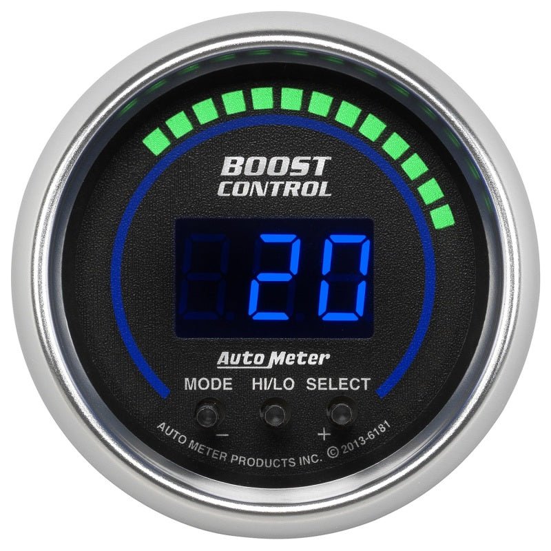 Autometer Cobalt 52mm 30inHG/30psi Digital Boost Controller Universal | 6181 - JDMuscleBoost Gaugesatm6181