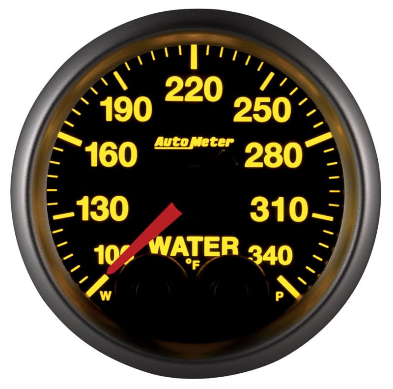 Autometer Elite Water Temperature Gauge 7 Color 52mm Universal | 5655 - JDMuscleTemperature Gaugesatm5655