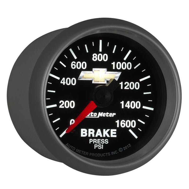 Autometer Performance Parts 52mm 0 - 1600 PSI Brake Pressure COPO Camaro Gauge Pack Universal | 880450 - JDMusclePressure Gaugesatm880450