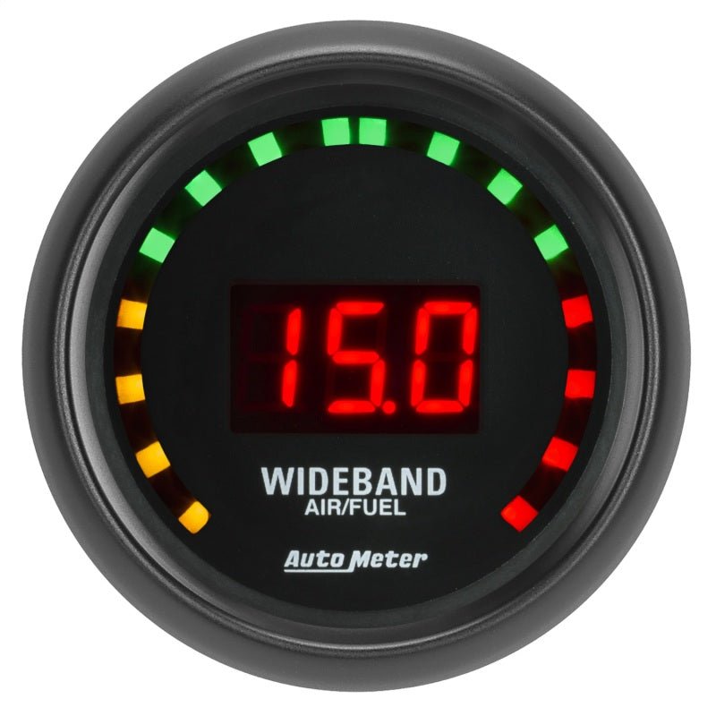 Autometer Z - Series 2 - 1/16in. 10:1 - 17:1 AFR Digital Street Air/Fuel Ratio Gauge Universal | 2679 - JDMuscleAir Fuel Ratio Gaugesatm2679