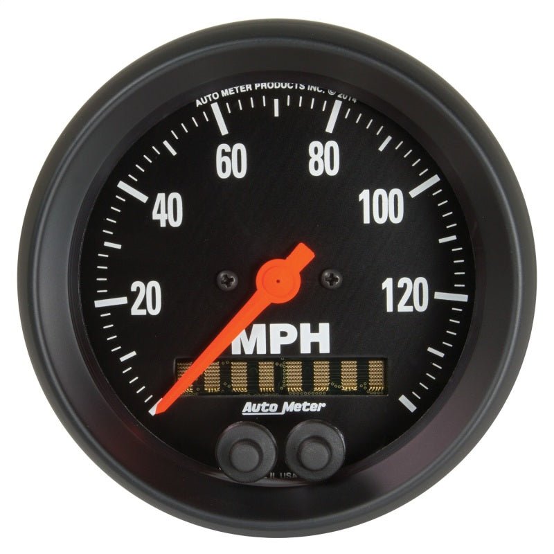 Autometer Z Series 3 - 3/8in 140 MPH In - Dash Full Sweep GPS Speedometer Universal | 2680 - JDMuscleMulti Gaugesatm2680