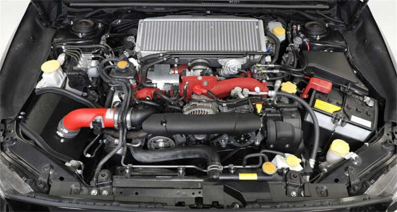 K&N 18-21 STI Typhoon Air Intake System Red w/ Air Box | 69-8009TWR