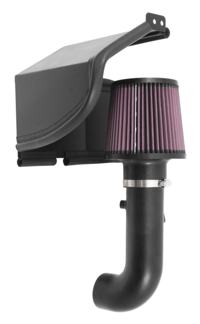 K&N Engineering Black Typhoon Short Ram Air Intake System WRX 2015+ | 69-8006TTK