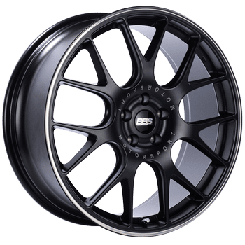 BBS CH-R Series 5x114.3 19x8.0" +38mm Offset Black Wheels