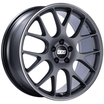 BBS CH-R Series 5x114.3 19x8.0" +38mm Offset Titanium Wheels