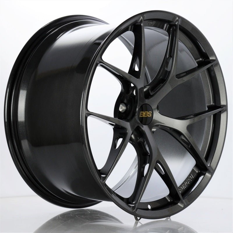 BBS FI - R 20x8.5 5x114.3 ET51.5 CB70.7 - Gloss Graphite Wheel - JDMuscleWheelsbbsFI155GR